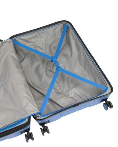 Średnia walizka SwissBags Echo 67 cm morski