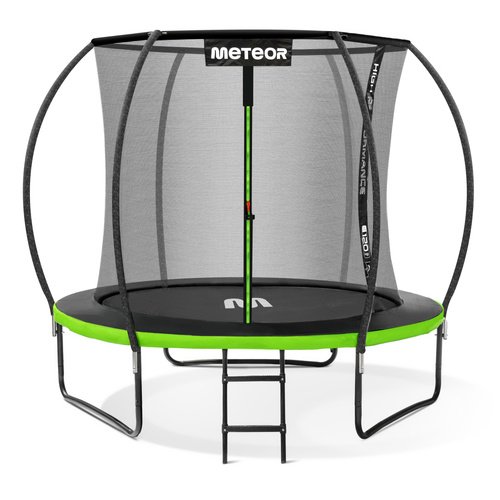 Trampoline Meteor TRP-8ft 243 cm green