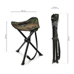 Meteor Lago folding chair moro