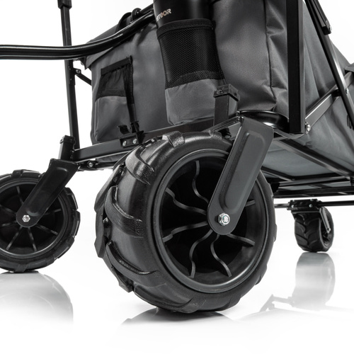 Wózek transportowy z daszkiem Meteor XR-100 szary