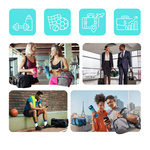 Torba fitness Meteor Nepr 20 l szary/różowy