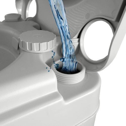 Portable toilet Meteor 20 l white
