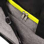 Torba fitness Meteor Nepr 20 l szary melanż/neonowy zielony