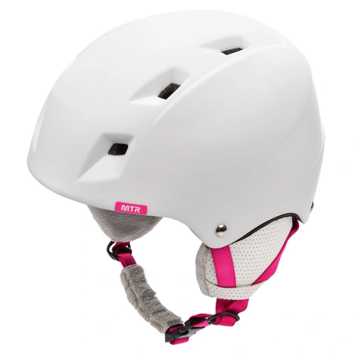 Ski helmet Meteor Kiona XS white/pink 48-52 cm