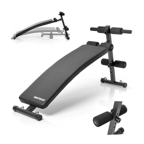 Exercise bench Meteor, incline, for sit-ups, up to 150 kg