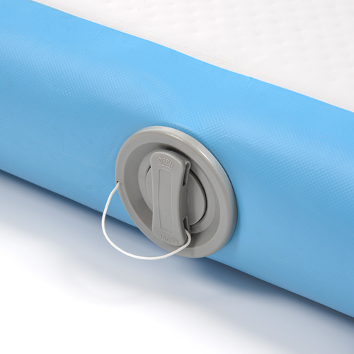 Inflatable air track Meteor 300 cm light blue