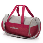 Torba fitness Meteor Siggy 25 l purpurowy/szary
