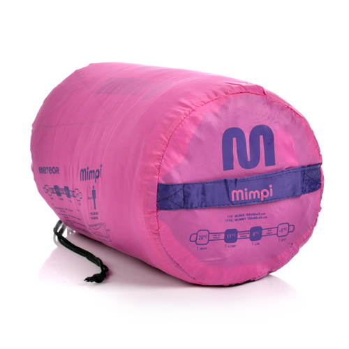 Meteor Mimpi sleeping bag pink/purple