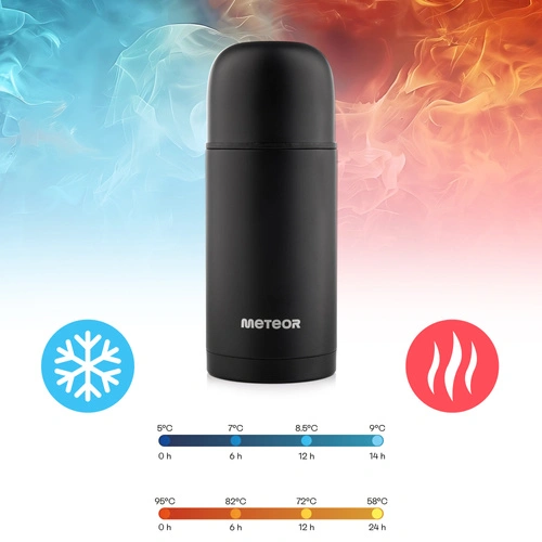 Termos Meteor 750 ml czarny