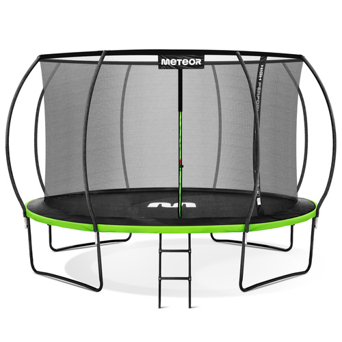 Trampolina Meteor TRP-12ft 365 cm zielony