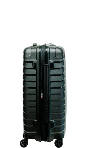 SwissBags Diamond cut medium case 67 cm metallic black