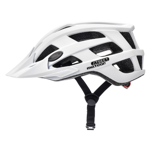 Cycling helmet Meteor Street L 55-58 cm white
