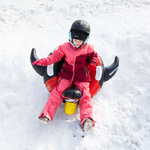 Snow tube Meteor Penguin black/red