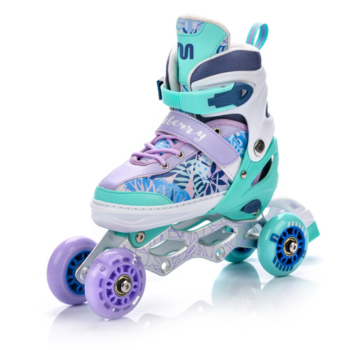 Inline skates Meteor 4in1 Blueberry S 30-33