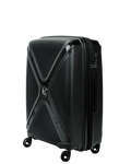 Średnia walizka SwissBags Cross-Box 67 cm czarny