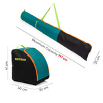 Ski set Meteor Norse green/black