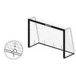 Meteor Football Goal 240x160x85 cm black