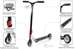 SCOOTER METEOR EDGE silver