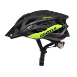 Kask rowerowy Meteor MV29 Drizzle M 55-58 cm czarny/neonowy zielony