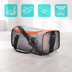 Torba fitness Meteor Nepr 20 l pomarańczowy/szary