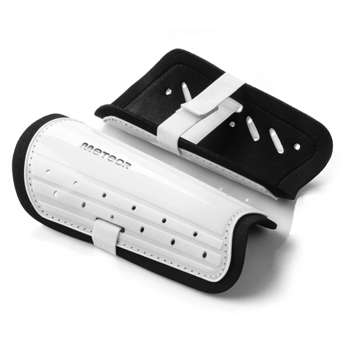 SOCCER SHIN GUARD METEOR XS white