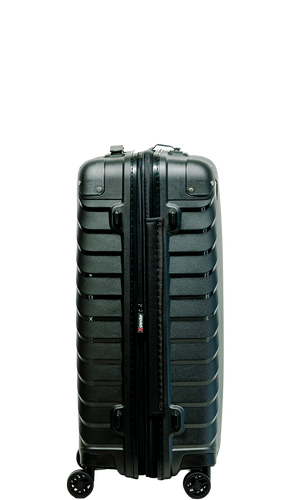 SwissBags Diamond cut medium case 67 cm metallic black