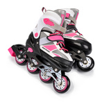 Inline skates Meteor L 38-41 pink / gray