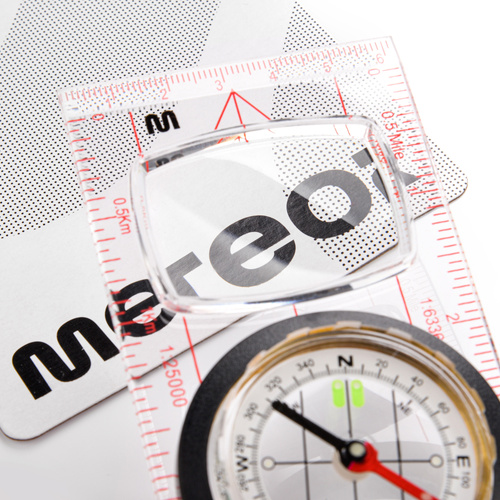 Material compass with 110 mm ruller