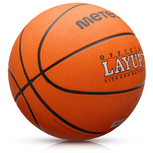 Piłka do koszykówki Meteor Layup 7 pomarańczowy