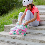 Inline skates Meteor 4in1 Mermaid pink M 34-37