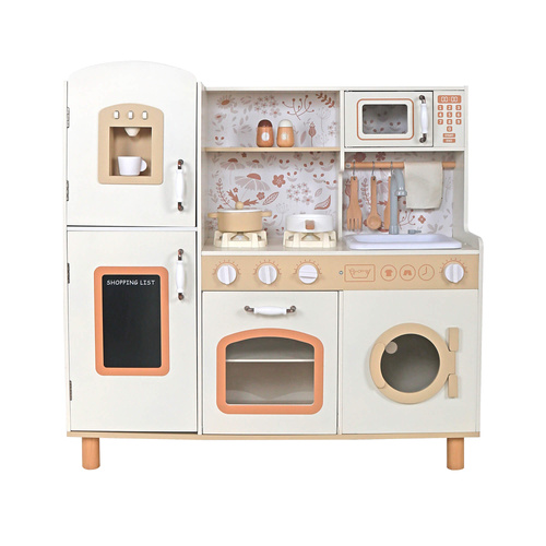 Wooden Kitchen with Accessories