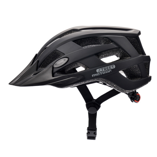 Cycling helmet Meteor Street L 55-58 cm black