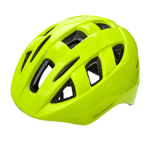 Kask rowerowy dla dzieci Meteor PNY11 L 54-60 cm żółty