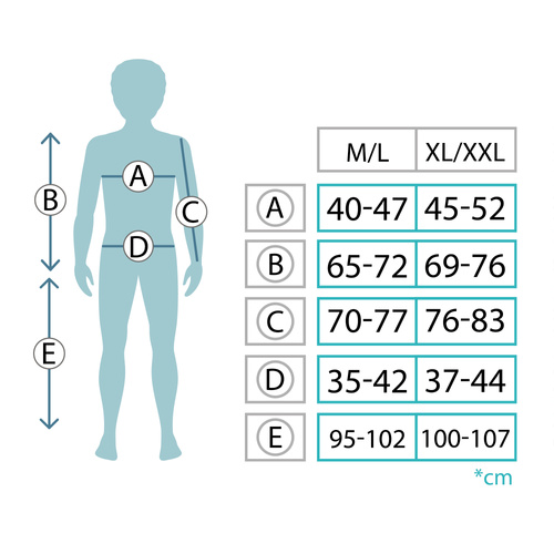 Men's thermal underwear Meteor XL/XXL black