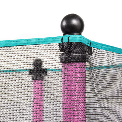 Mała trampolina dla dzieci Meteor TRP-50 140 cm różowy