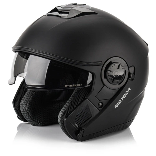 Kask motocyklowy Meteor Hekato XL 61 cm czarny