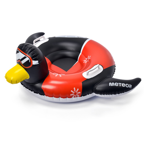 Snow tube Meteor Penguin black/red