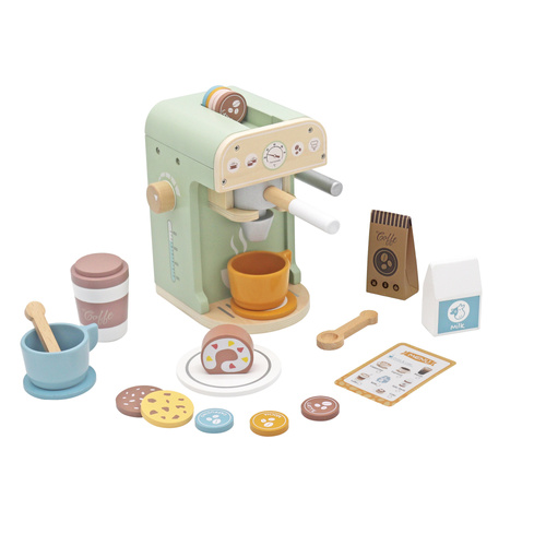 Drewniany ekspres do kawy