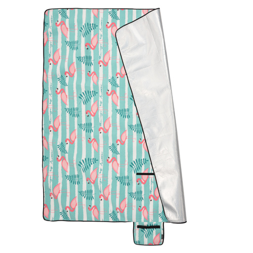 Picnic Blanket Meteor 150x190 cm flamingos