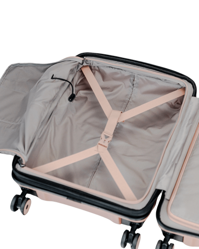 Walizka kabinowa SwissBags Echo 55 cm Różowy