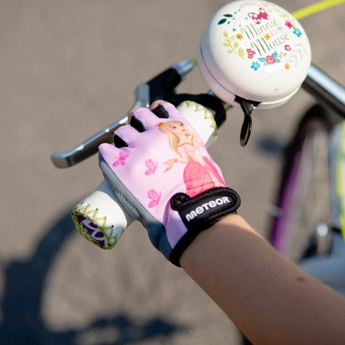 Meteor Kids S Princess cycling gloves