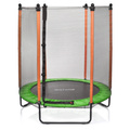 Trampoline for kids Meteor TRP-60 140 cm orange/green