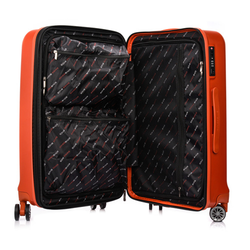 SwissBags Cosmos Medium Suitcase 65cm Dark orange