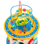 Drewniana kostka edukacyjna