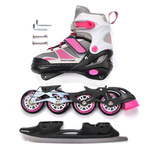 Rolls Meteor 2in1  L 38-41 pink / gray