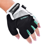 Bike gloves Meteor Gel GX37 M white/mint