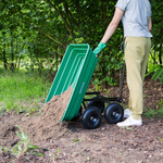 Meteor 3-in-1 tipper cart TC-250 green