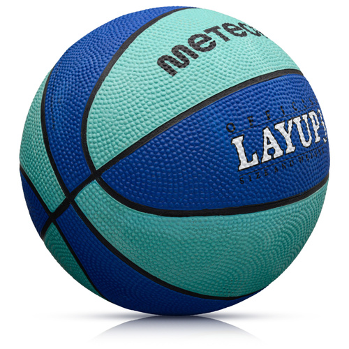 Piłka do koszykówki Meteor Layup 3 niebieski