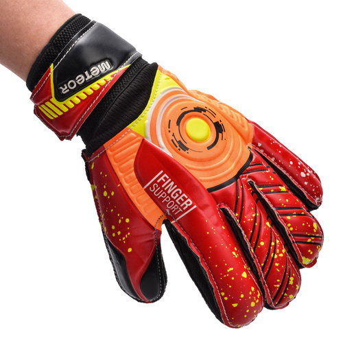 Goalkeeper gloves Meteor Defence 9 black