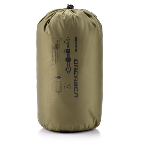 Sleeping bag Meteor Dreamer L  olive/black